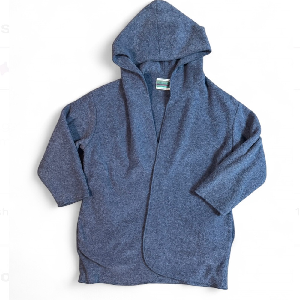 UO URBAN RENEWAL VINTAGE OVERSIZED OPEN SWEATER WITH HOOD SIZE SMALL/MEDIUM‎